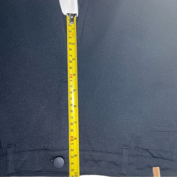 Vince Career Workwear Pants Mid Rise Black Ponte Stretch Skinny Riding Pants 6 - Picture 6 of 9